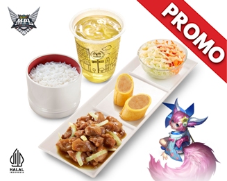 PROMO MPL SIMPLE SET TERIYAKI 1 + OCHA                  