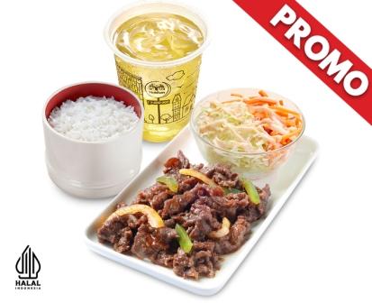 PROMO KARUBI FESTIVAL BEEF KARUBI + NASI + OCHA                           