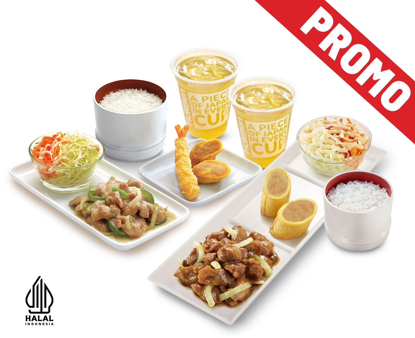 PROMO HARI BATIK PAKET B + SIMPLE SET TERIYAKI 1 + 2 OCHA