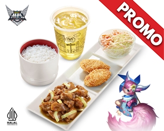 PROMO MPL SIMPLE SET TERIYAKI 2 + OCHA                  