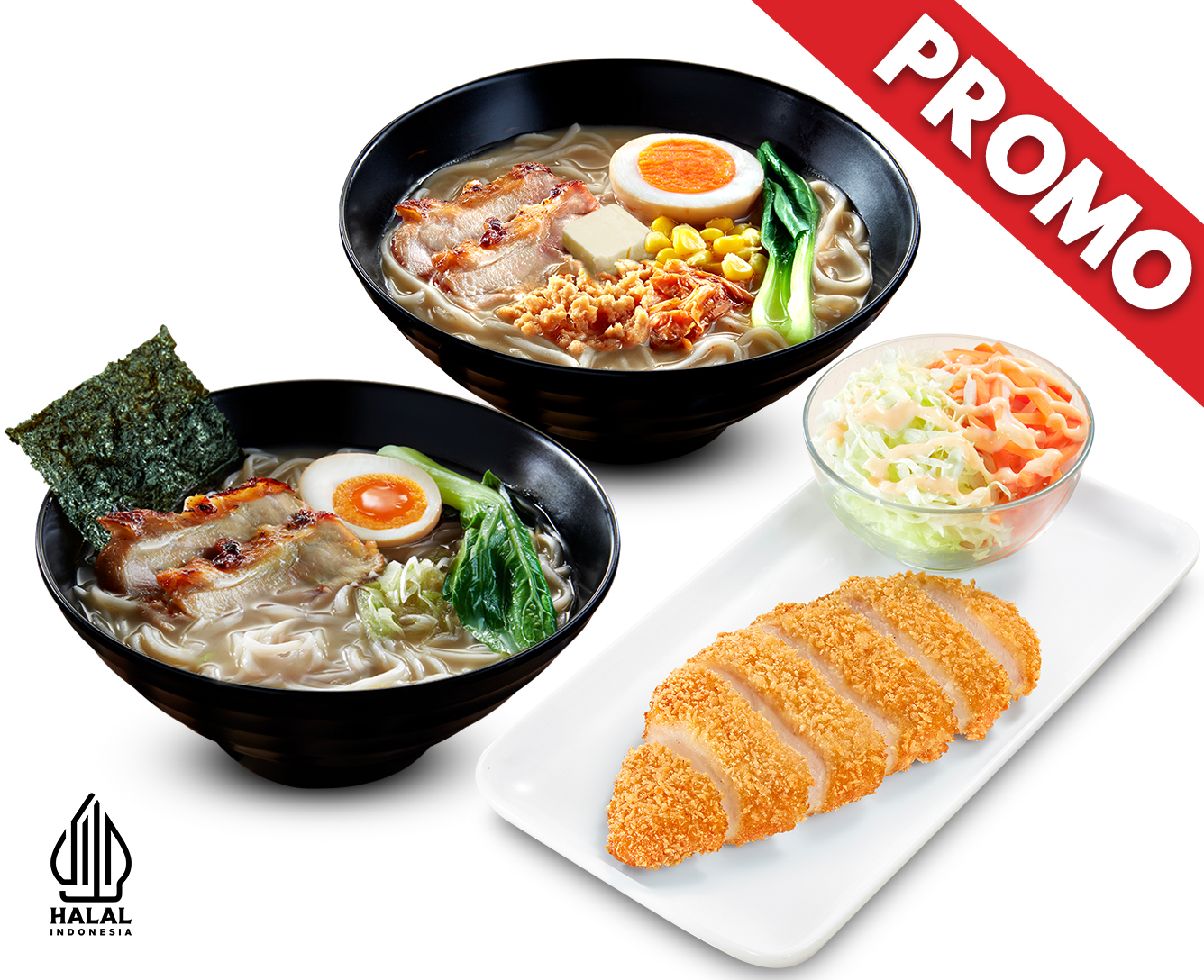 PROMO PAYDAY HOKKAIDO MISO RAMEN REGULER + TORI PAITAN RAMEN REGULER + CHICKEN KATSU