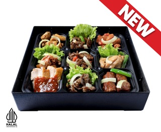IRODORI BENTO - ITAMEMONO PLATTER BEEF KARUBI SERIES