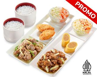 PROMO SIMPLE SET TERIYAKI 1 + SIMPLE SET YAKINIKU 2