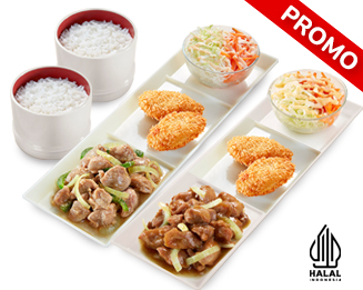 PROMO SIMPLE SET TERIYAKI 2 + SIMPLE SET YAKINIKU 2