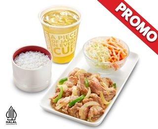 PROMO HARI KESEHATAN SEDUNIA CHICKEN YAKINIKU + NASI + OCHA