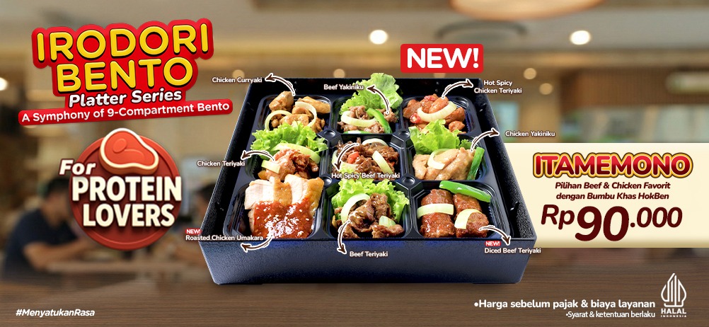 IRODORI BENTO - ITAMEMONO PLATTER