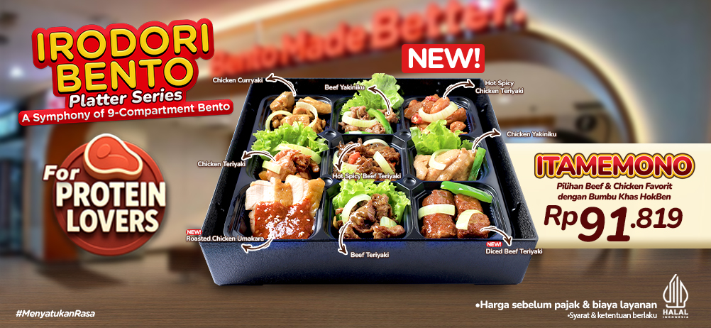 IRODORI BENTO - ITAMEMONO PLATTER