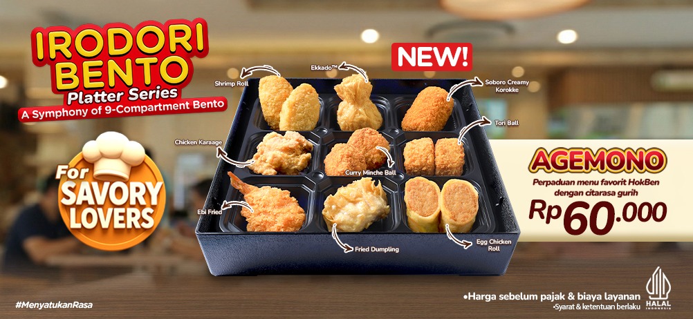 IRODORI BENTO - AGEMONO PLATTER